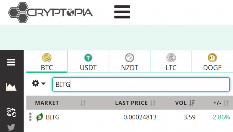 how to buy cryptocurrency on cryptopia